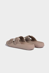 Man High Sole Double Strap Slippers