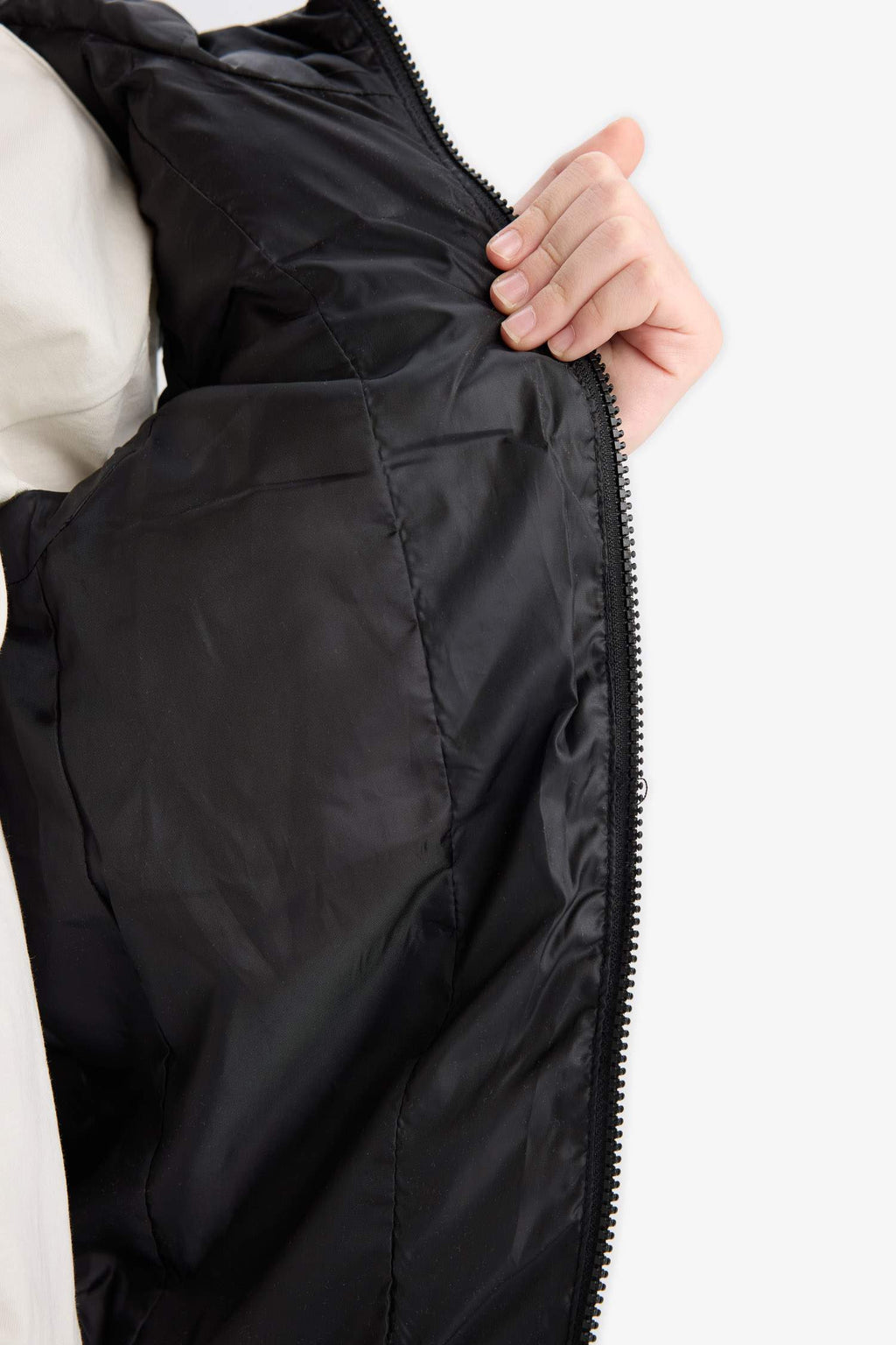 Boys Water Repellent Hooded Vest