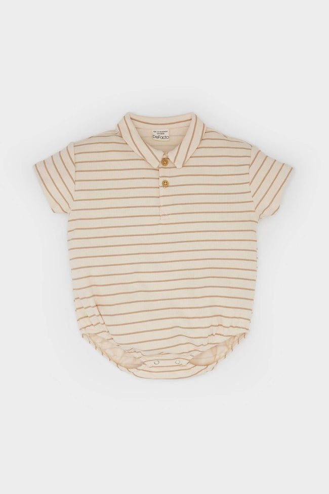 Baby Boy Short Sleeve Short Sleeve Snap Body Hover Image