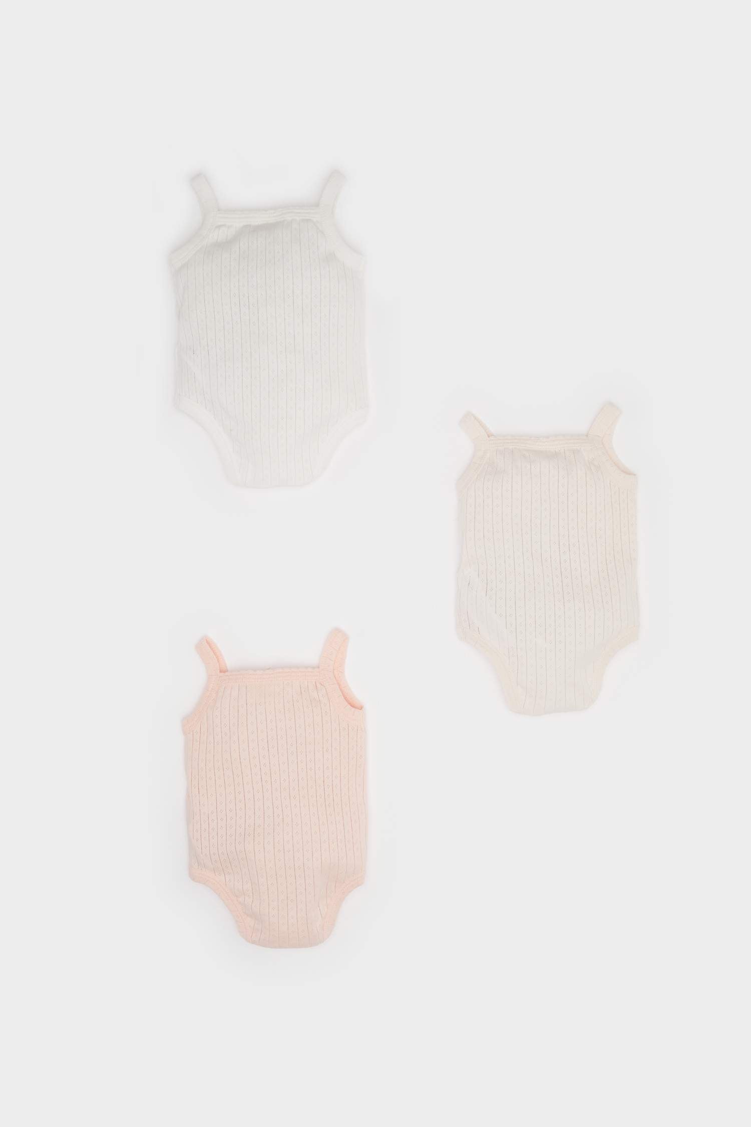 Baby Girl 3 piece Short Sleeve Snap Body