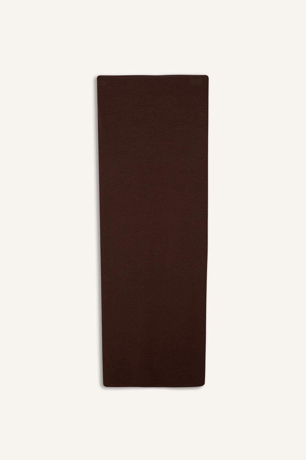 High Waist Ribbed Camisole Basic Maxi Black Pencil Skirt