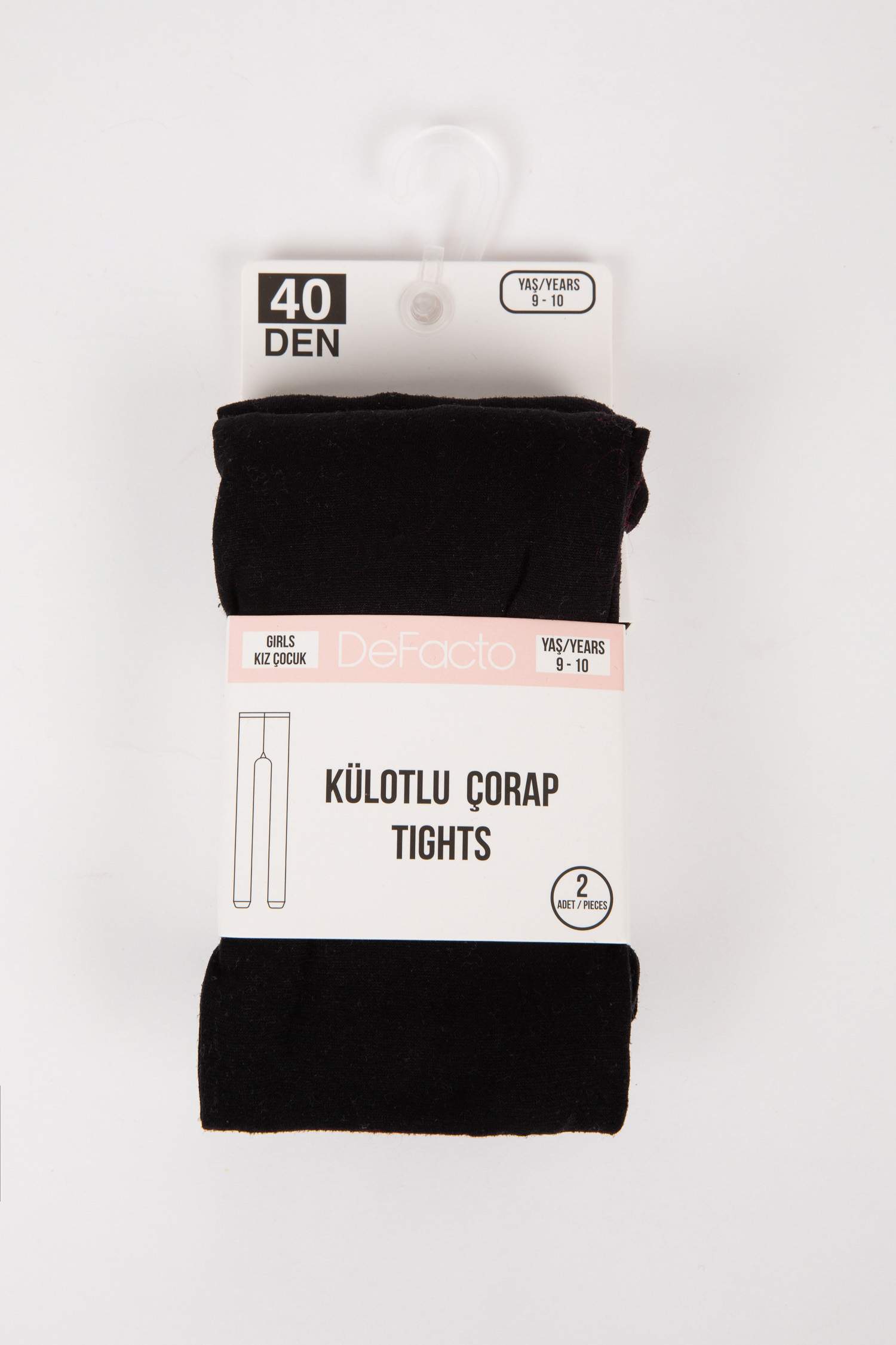 Girls 23 April Children's Day 2 Pity 40 Denye Pantyhose