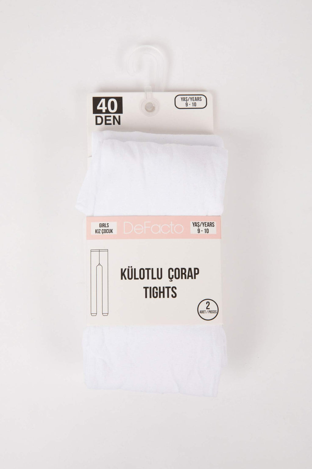 Girls 23 April Children's Day 2 Pity 40 Denye Pantyhose