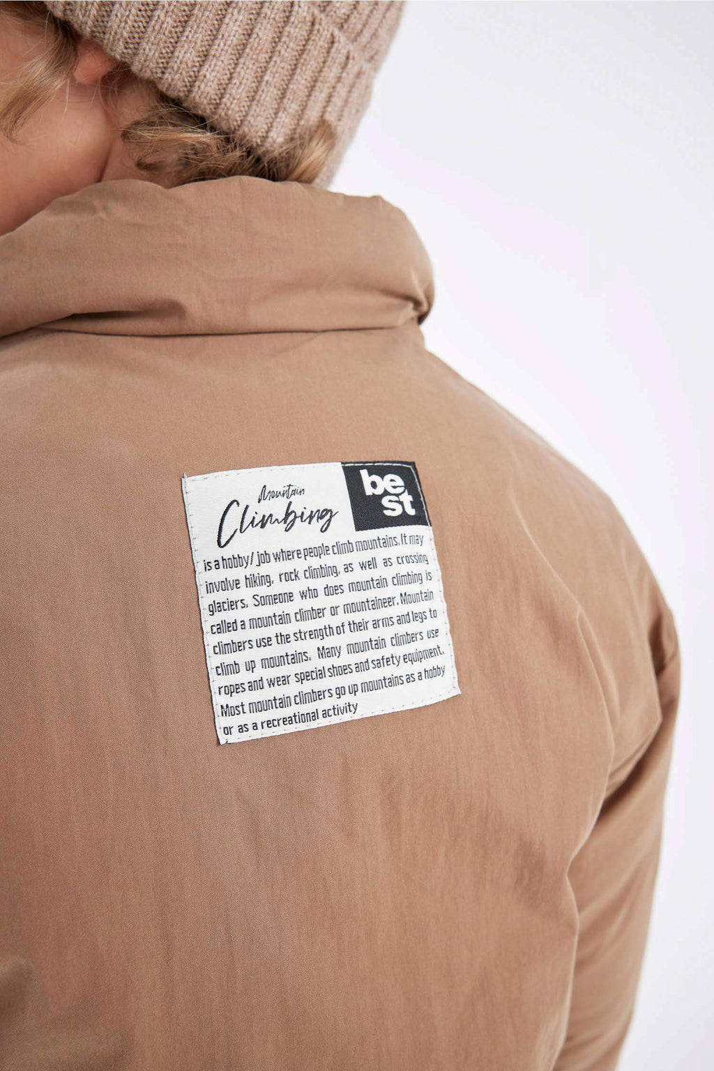 Boys Waterproof Stand-up Collar Zippered Pocket Coat