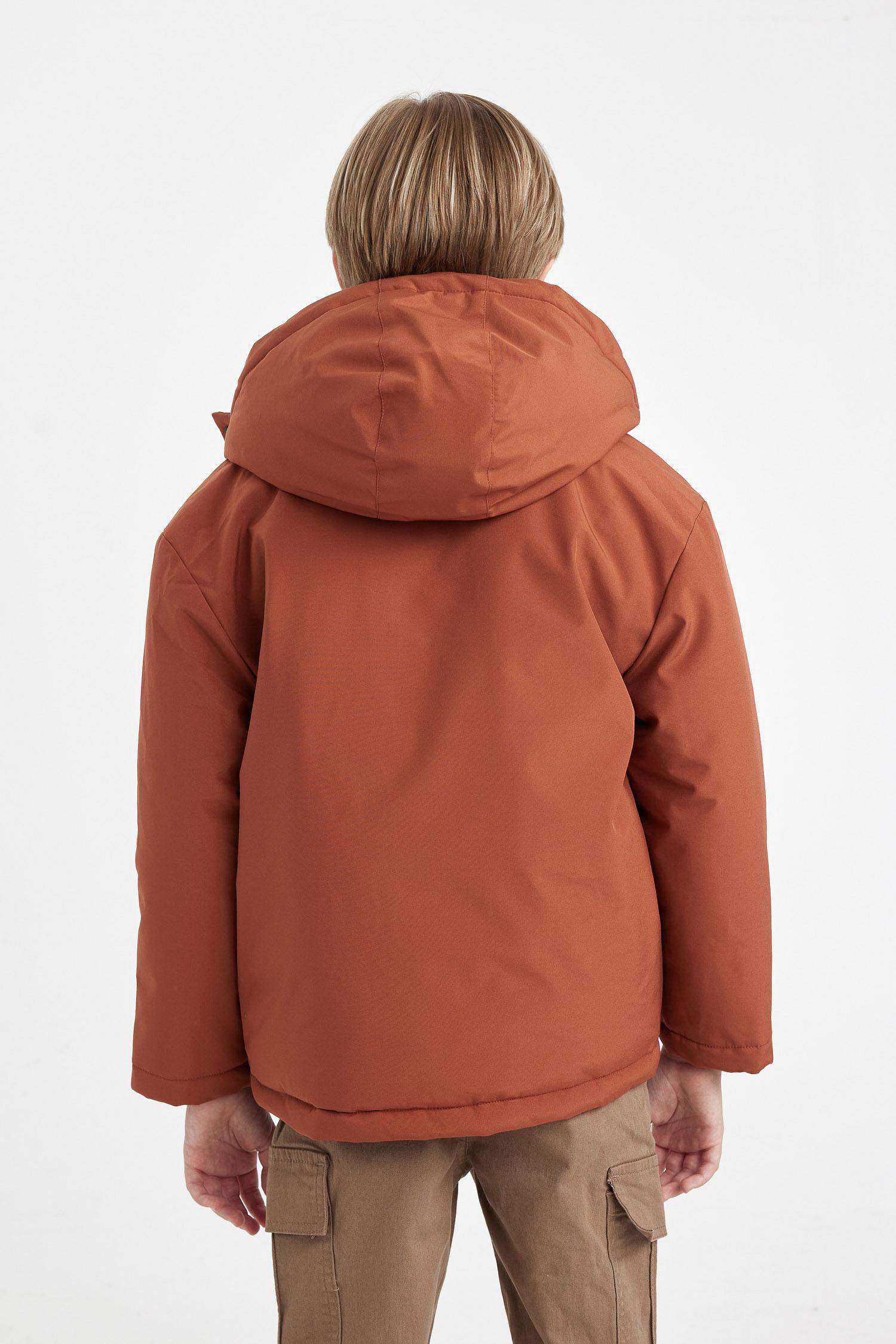 Boys Waterproof Hooded Coat