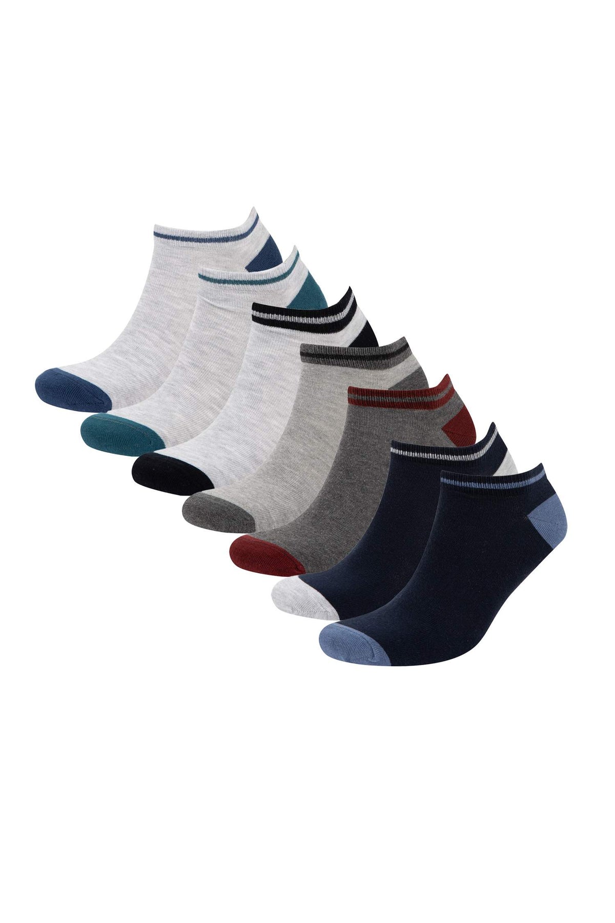 Men's 5-Pack Cotton Ankle Socks