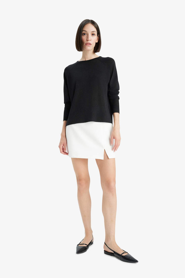 Regular Fit Crew Neck Knitwear Sweater Main Image