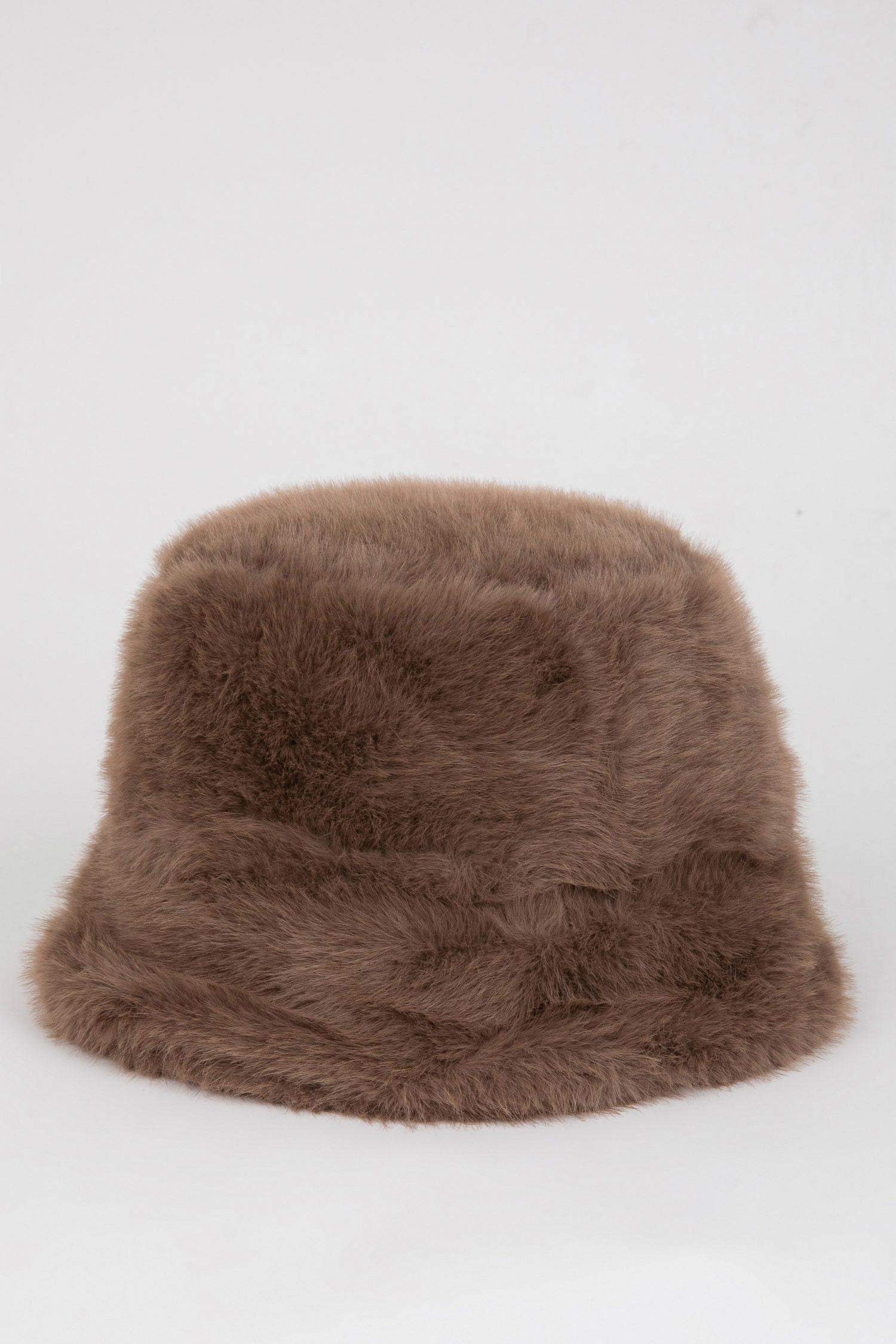 Women's Plush Bucket Hat