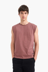 100% Cotton Boxy Fit Crew Neck Basic Plain Undershirt