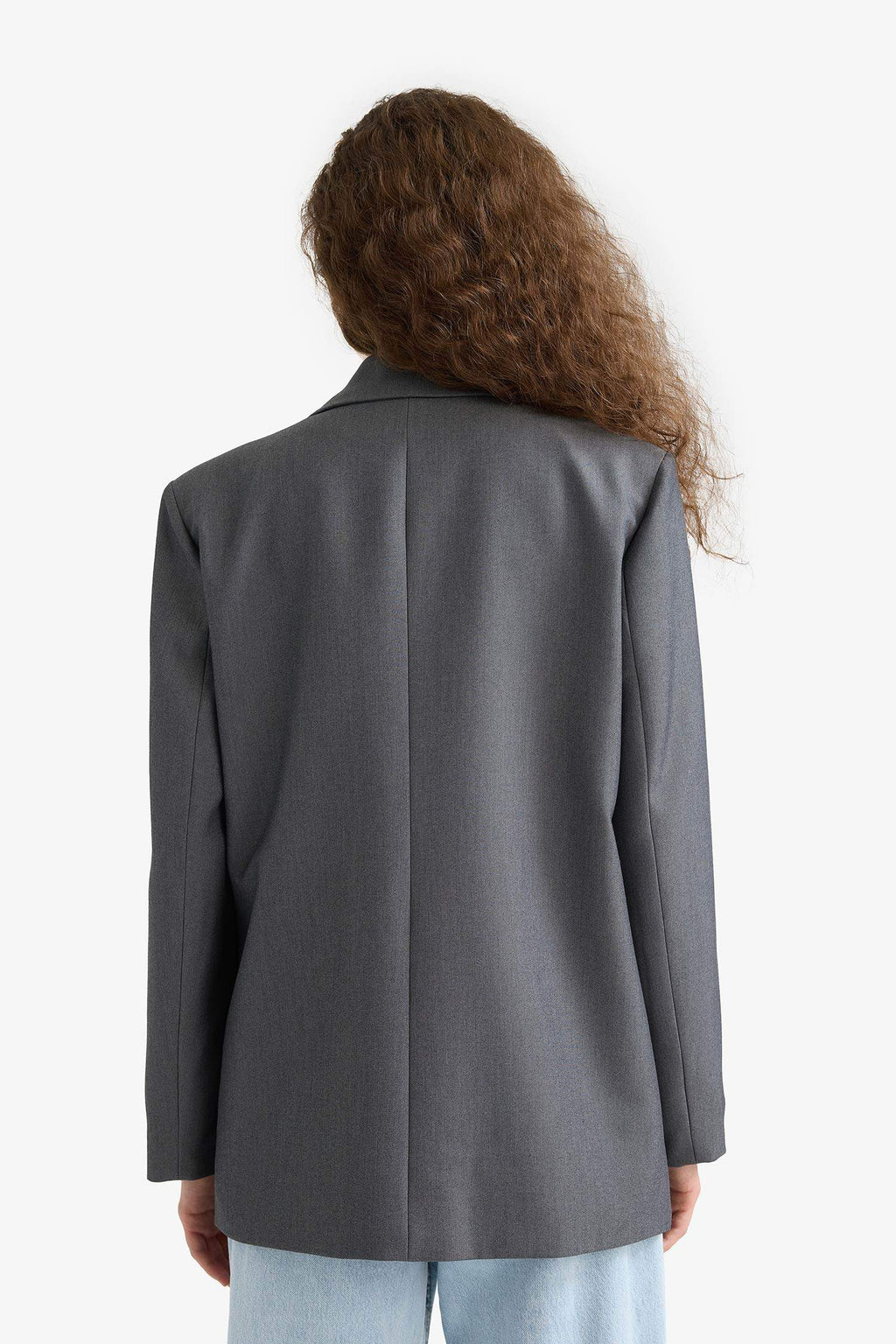 Regular Fit Taffeta Blazer