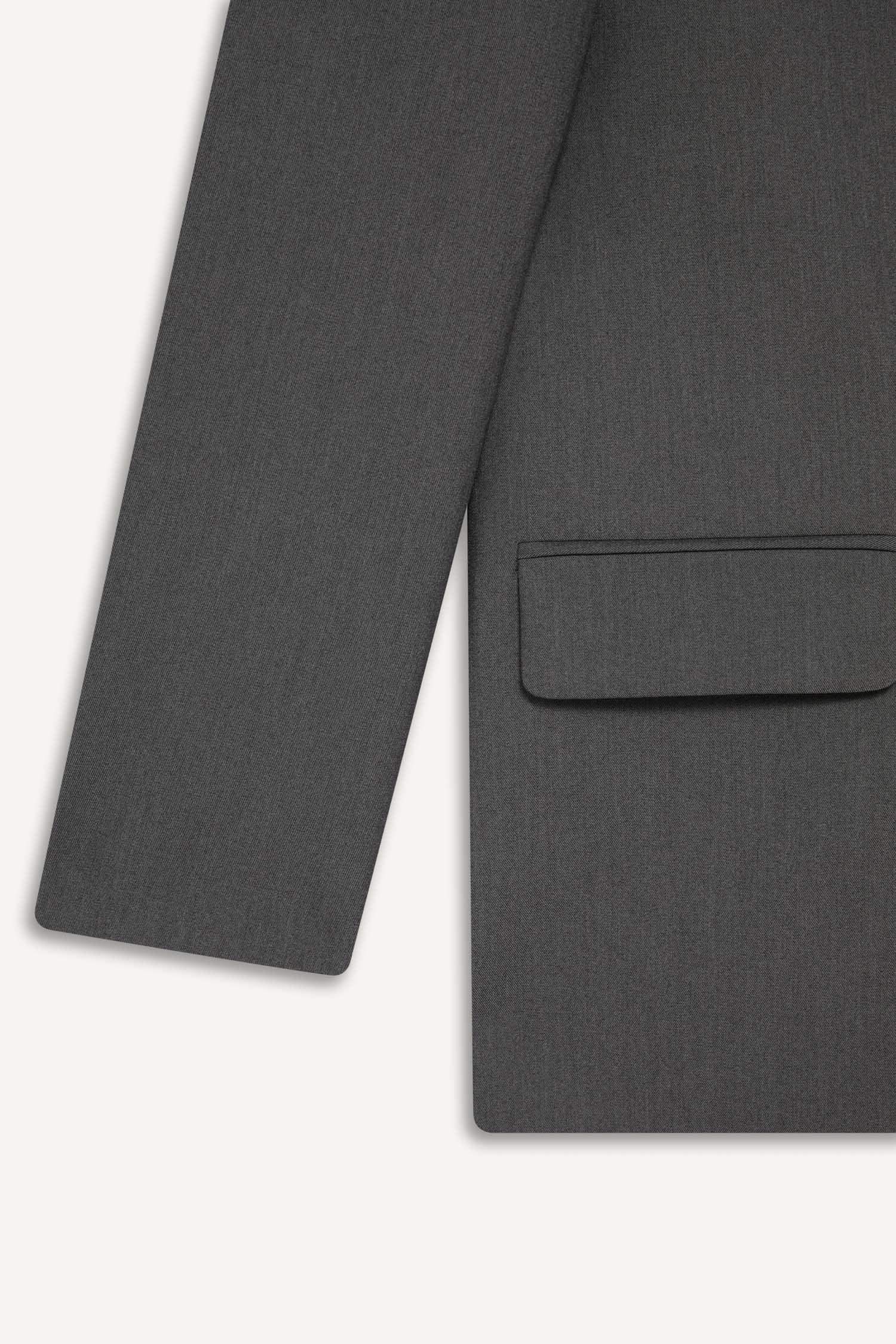 Regular Fit Taffeta Blazer