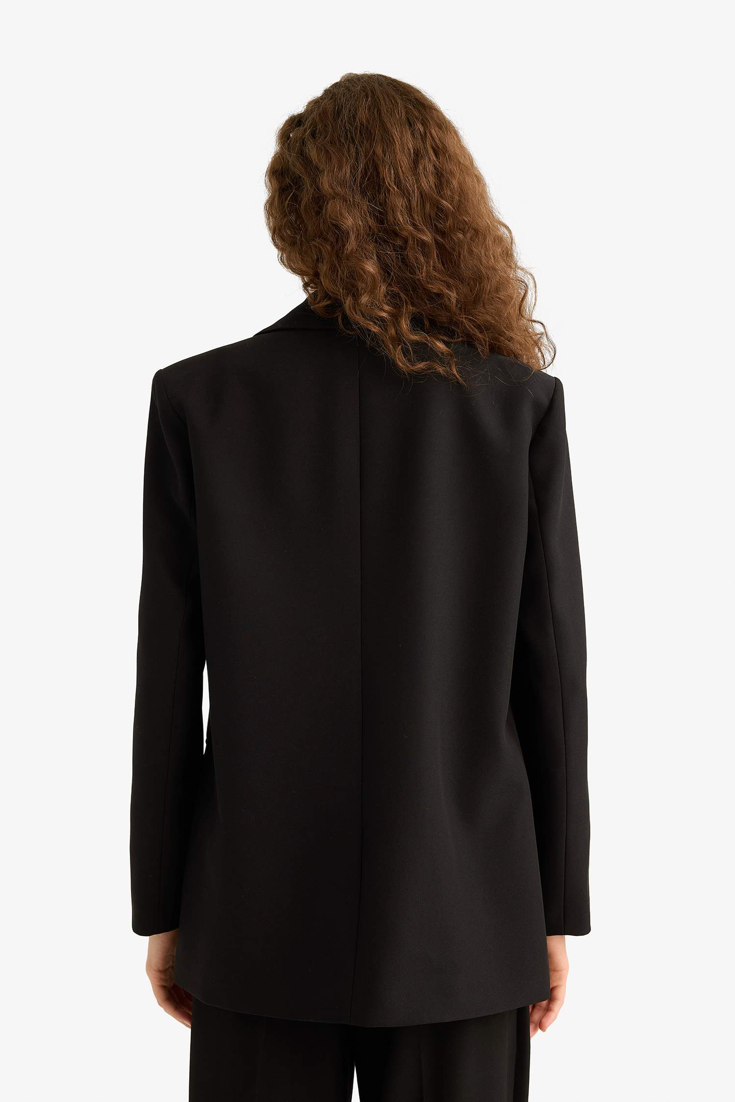 Regular Fit Taffeta Blazer