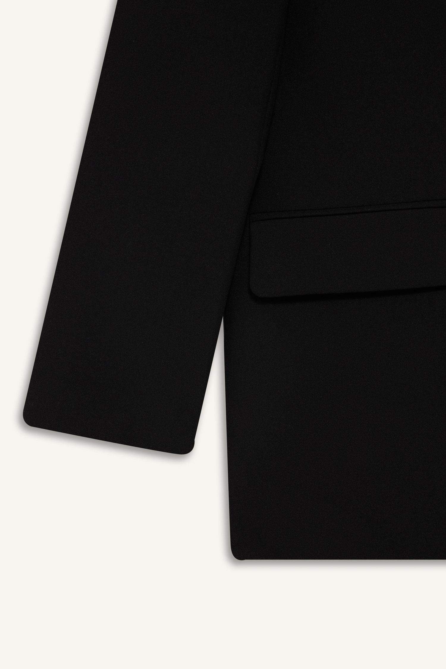 Regular Fit Taffeta Blazer