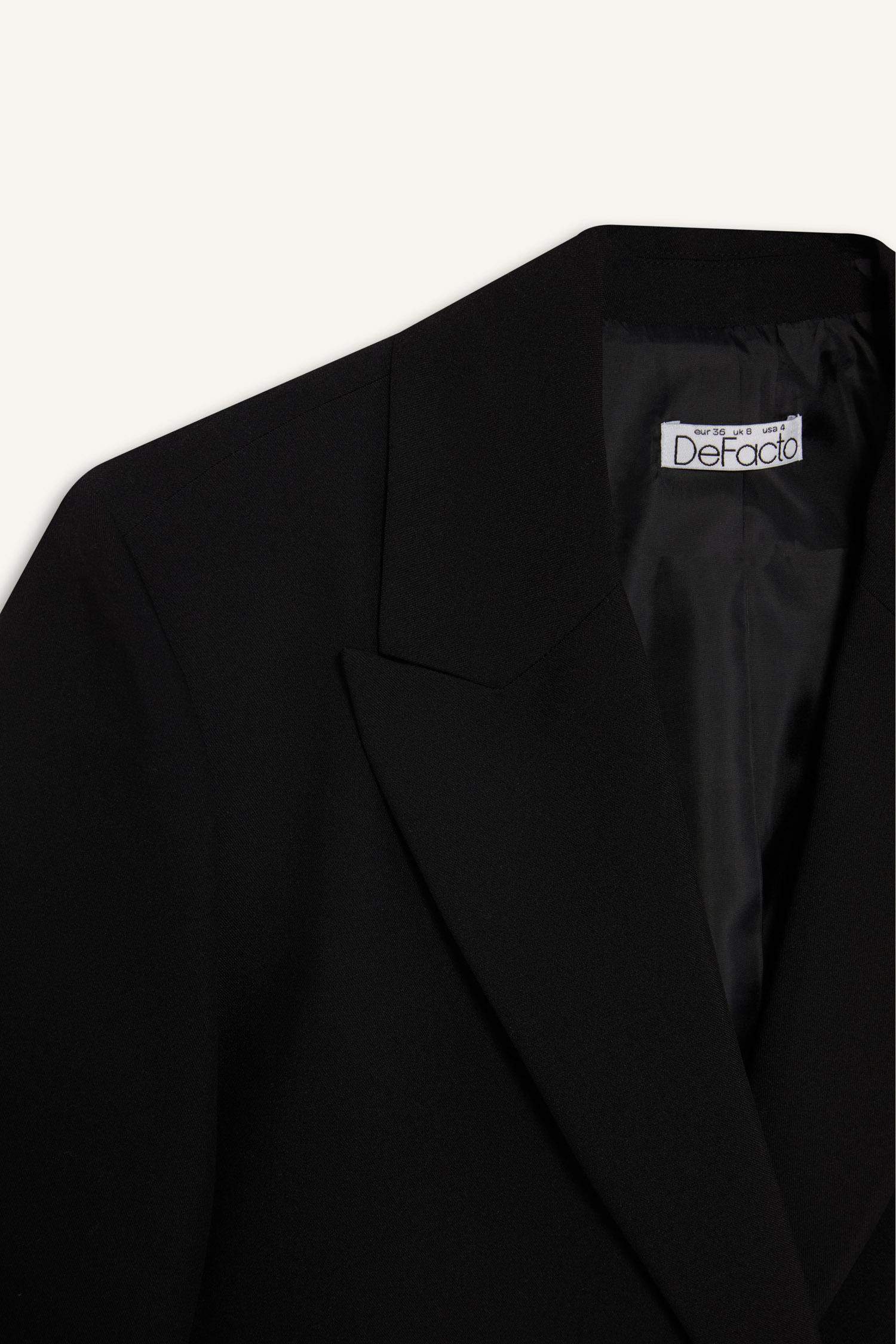 Regular Fit Taffeta Blazer