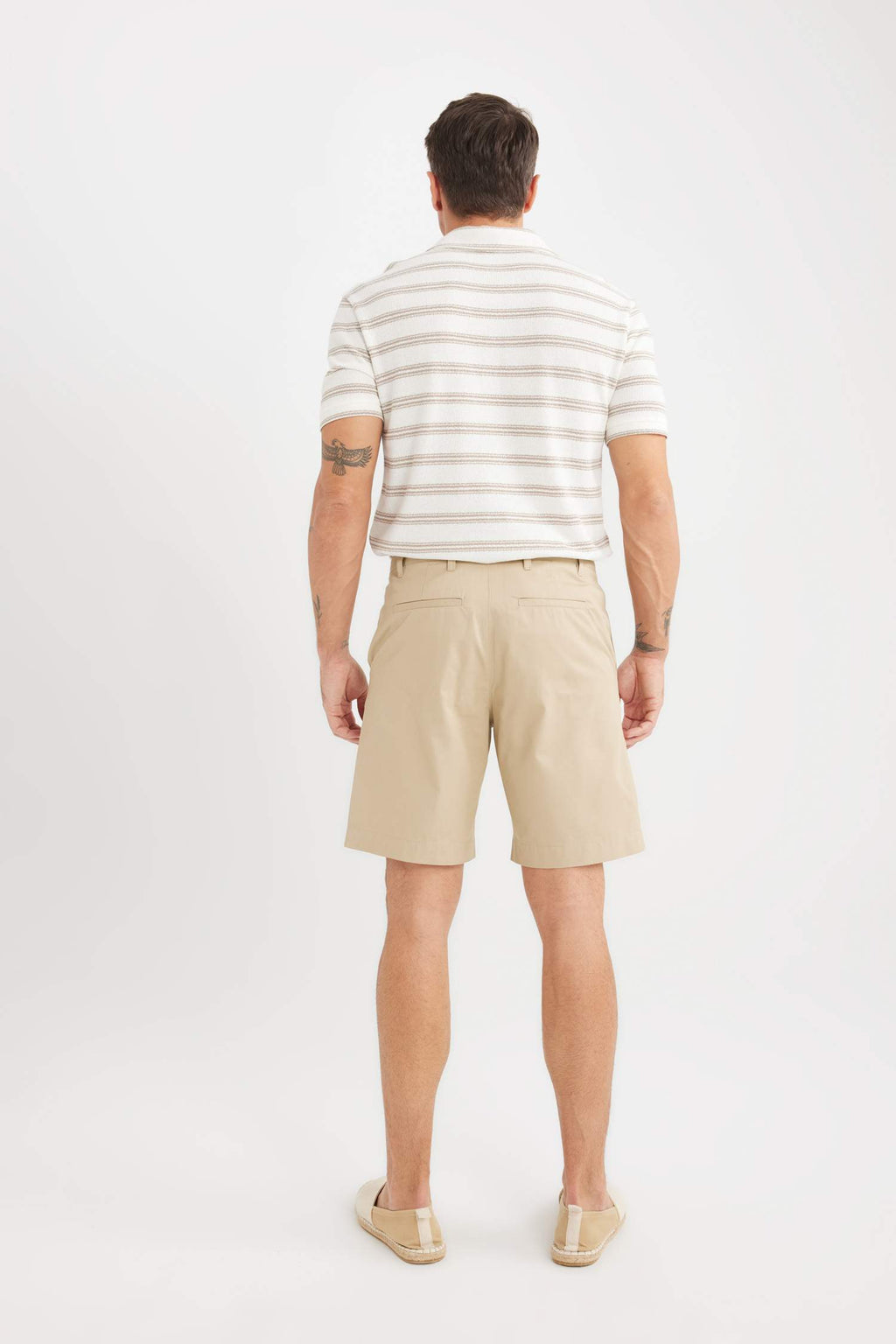 Regular Fit Gabardine Bermuda