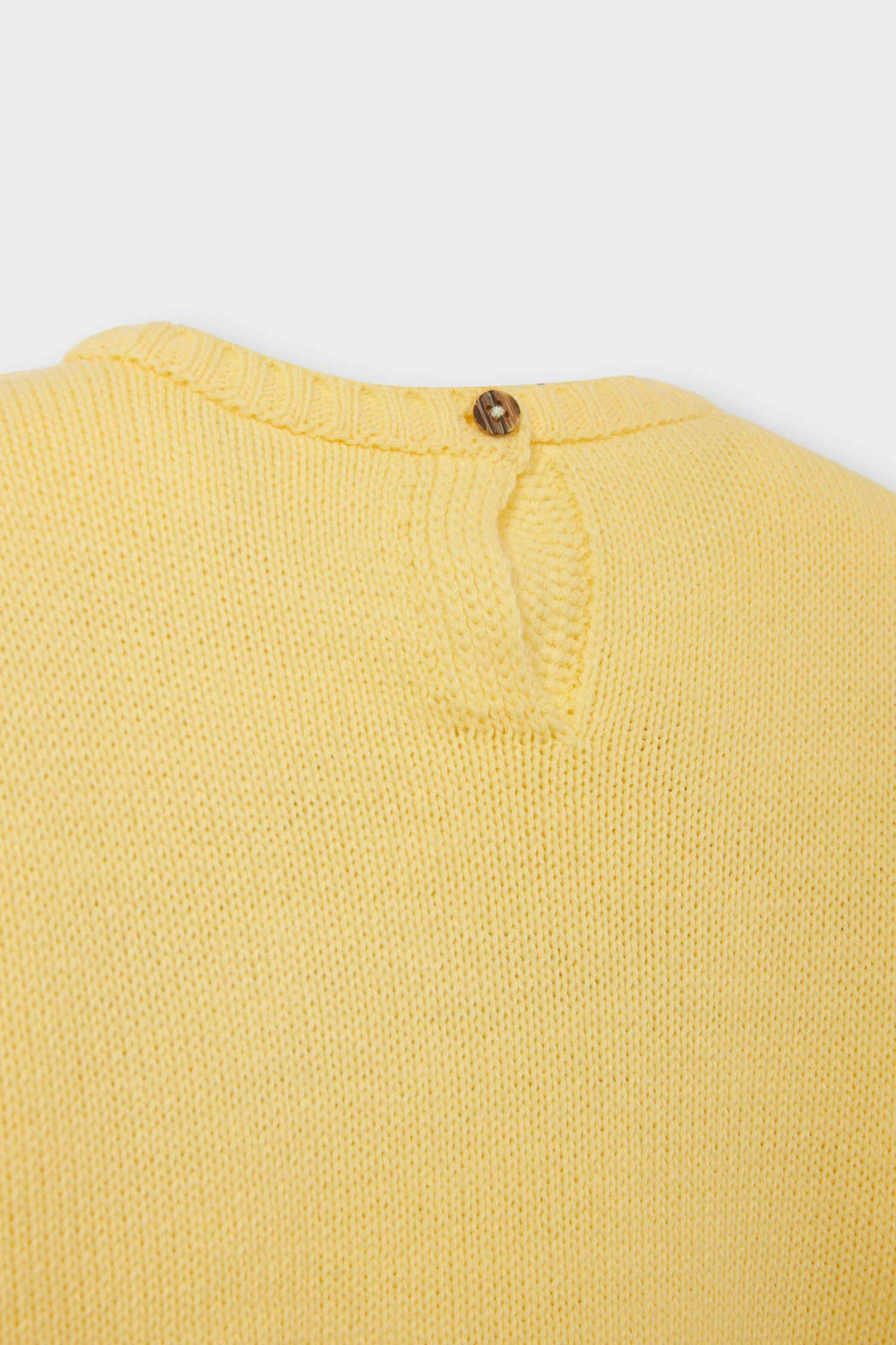 Baby Girl Crew Neck Printed Knitwear Sweater