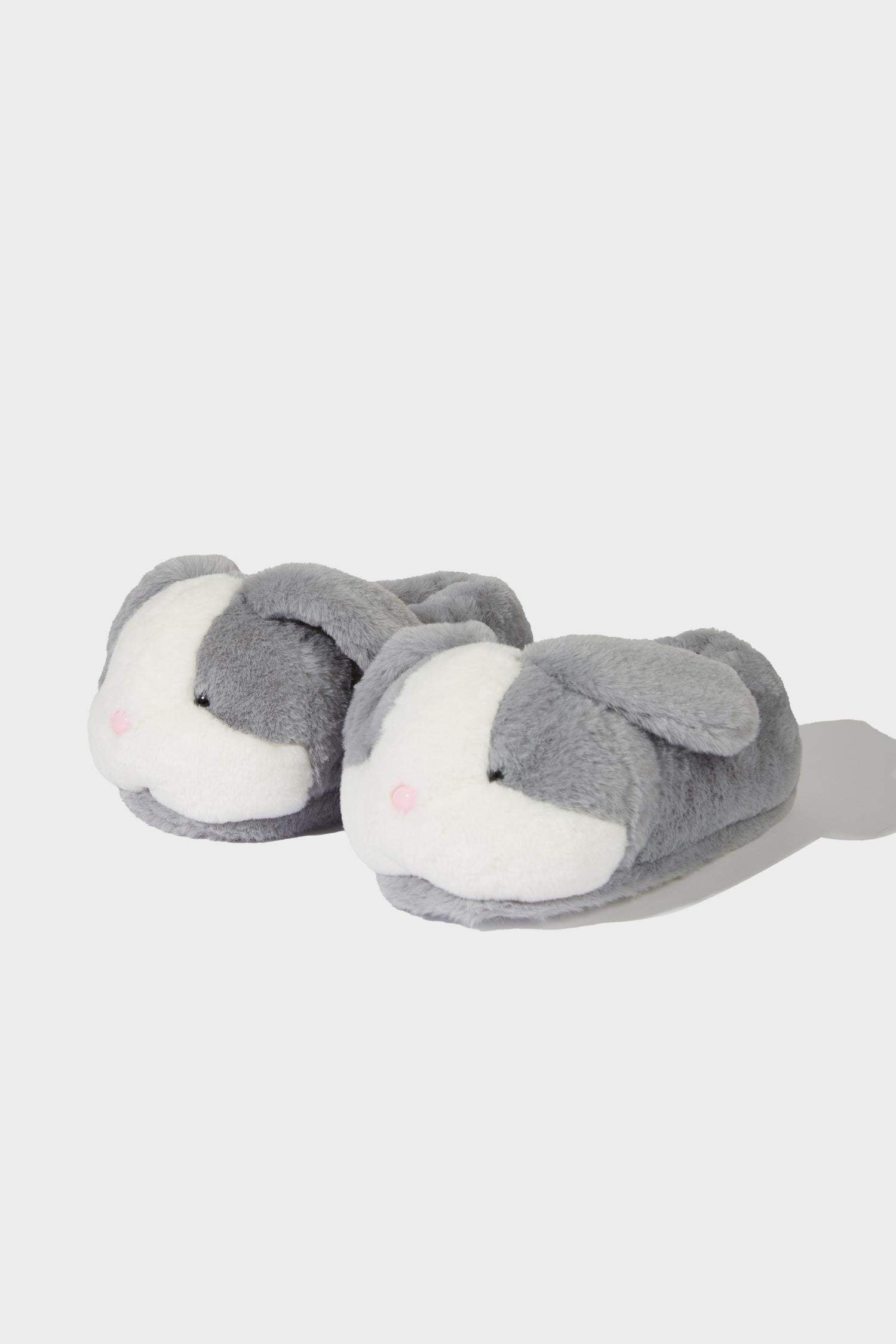 Women Rabbit Themed Flat Slippers