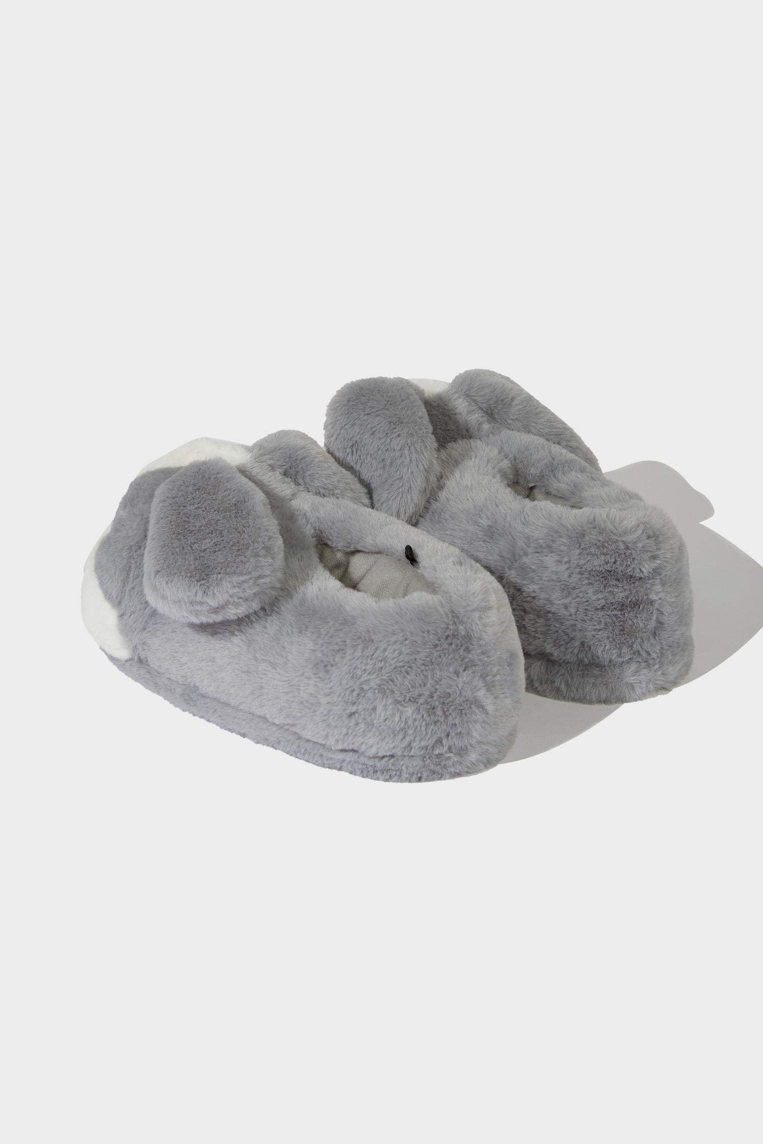 Women Rabbit Themed Flat Slippers