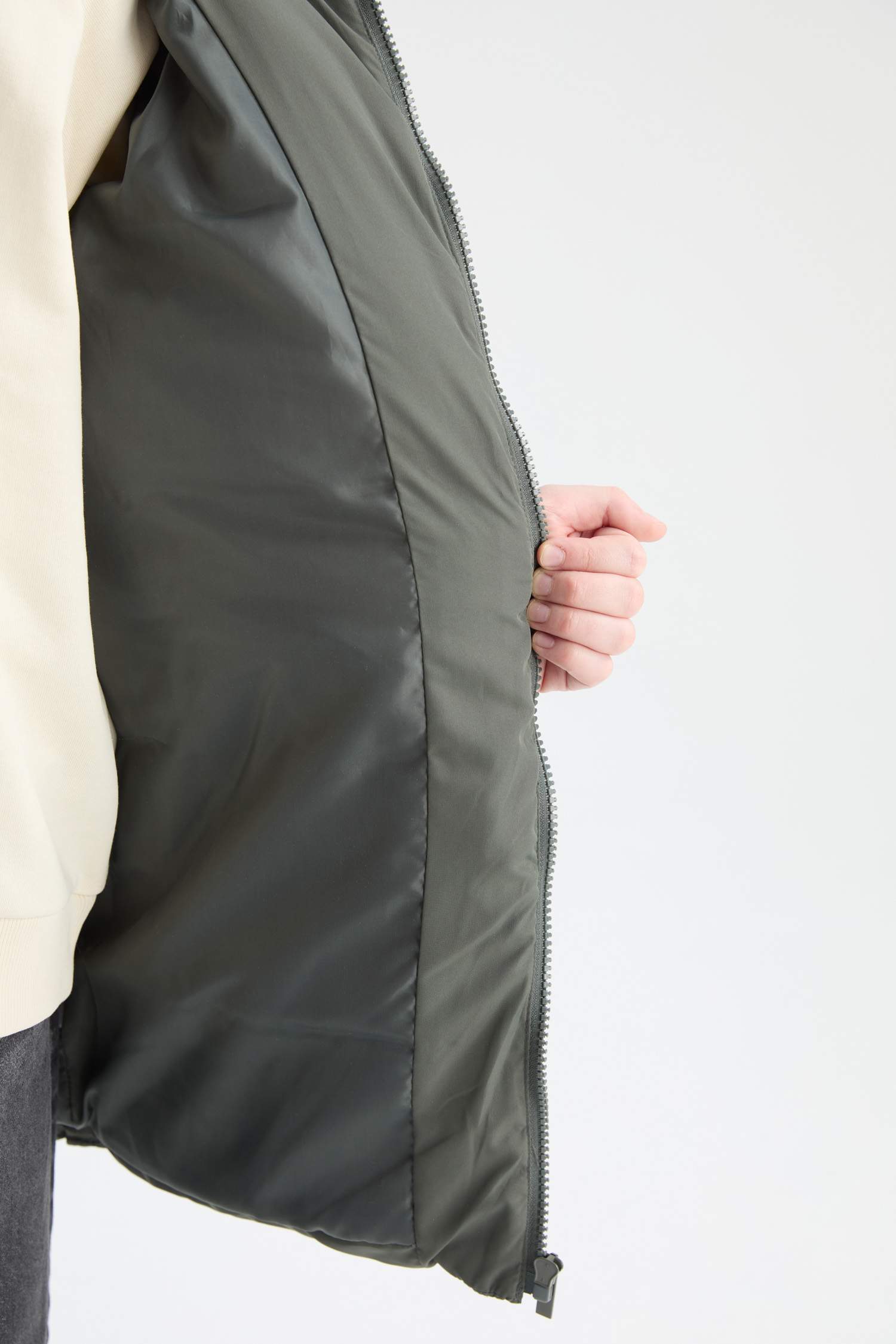 Boys Waterproof Hooded Zippered Parka