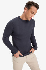 Standard Fit Crew Neck Knitwear Sweater