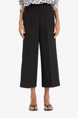 Culotte High Waist Straight Leg Trousers