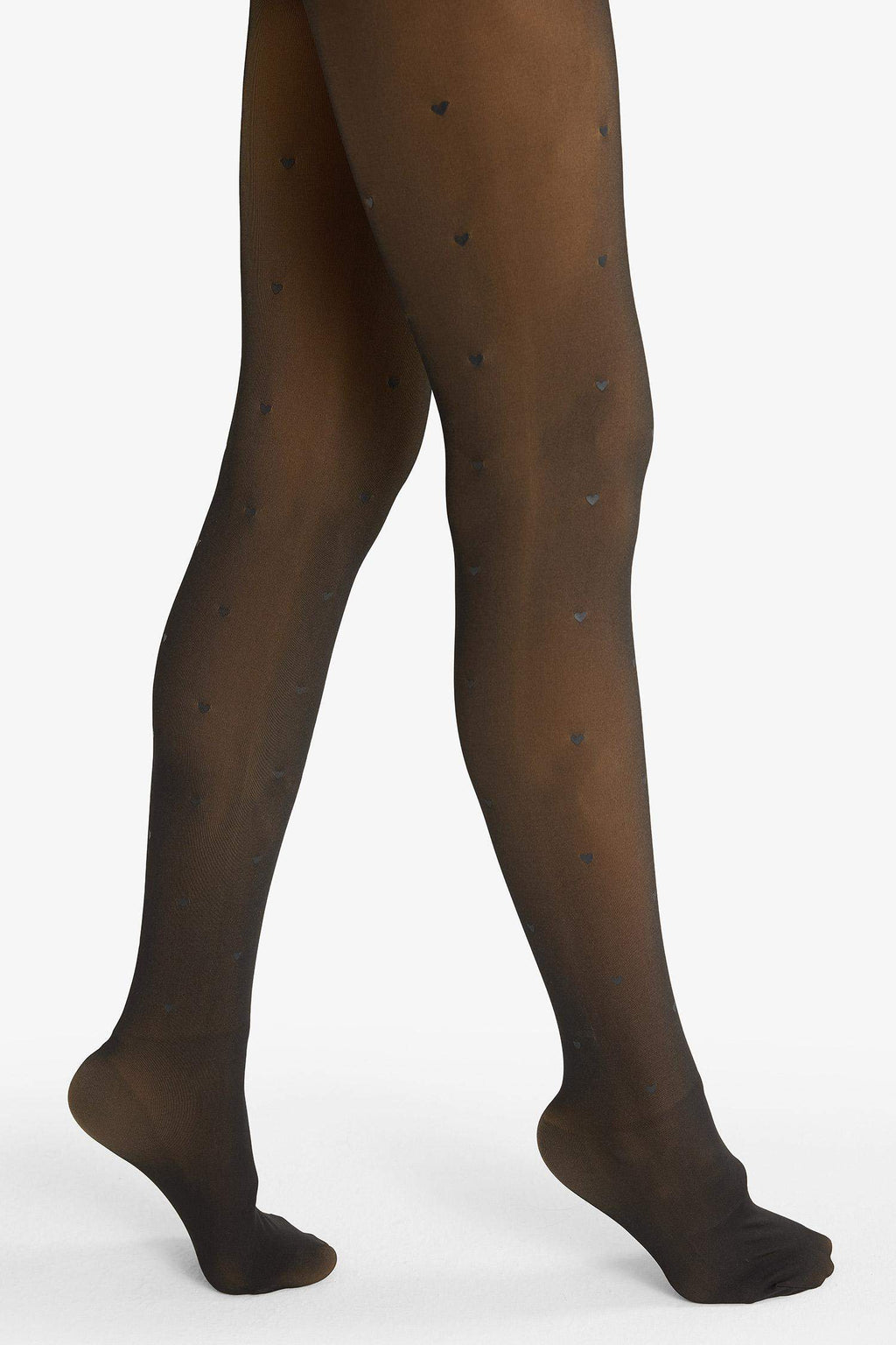 Women's Heart Pattern Thermal Tights