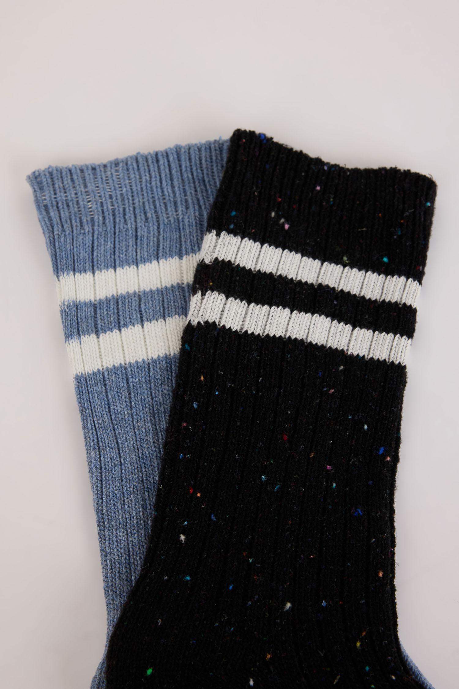 Men's 2-Pack Cotton Winter Boot Socks