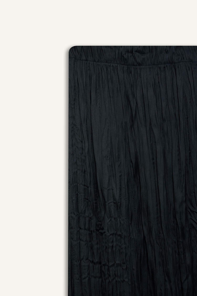 A Cut Satin Maxi Skirt Main Image