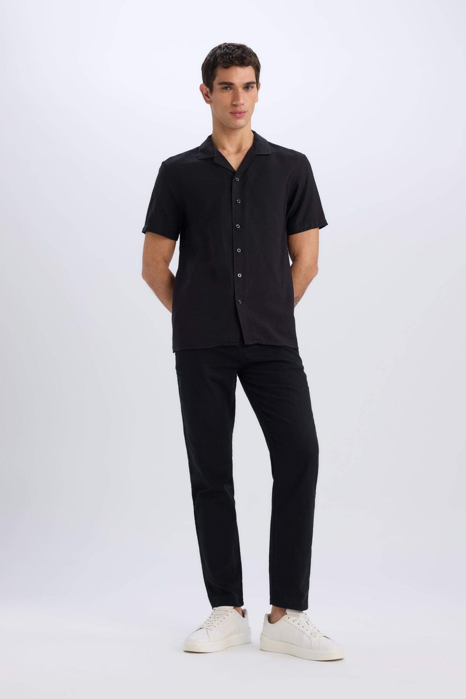 100% Cotton Summer Waisty Strap-on Jogger Pants Slim Fit Fit Fit Fit Fit With Flat Leg Pocket
