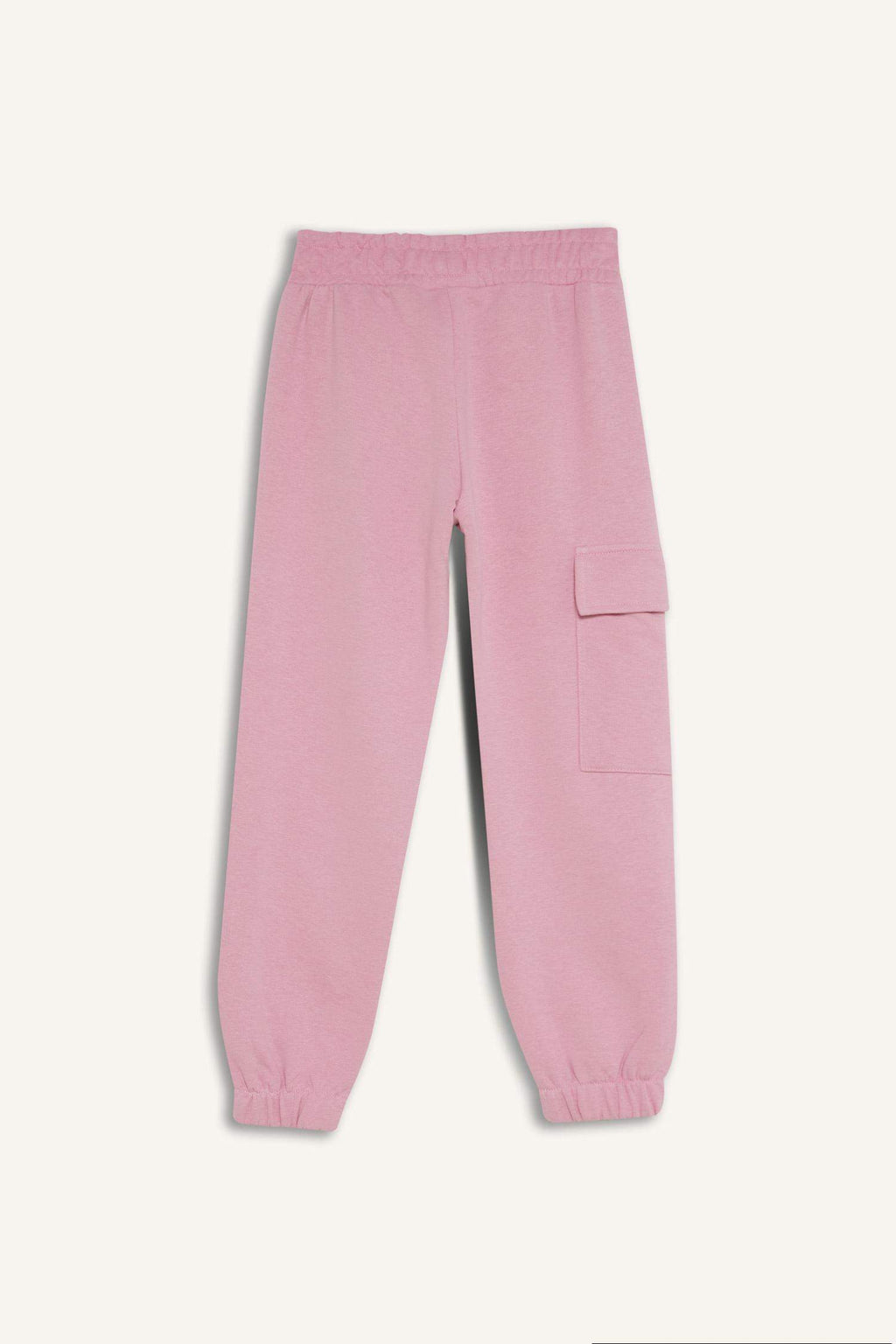 Girls Cargo Pocket Elastic Waist and Leg Jogger Sweatpants