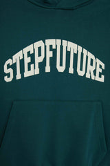 Boys Hooded Sweatshirt with Soft Furry Inside and Print