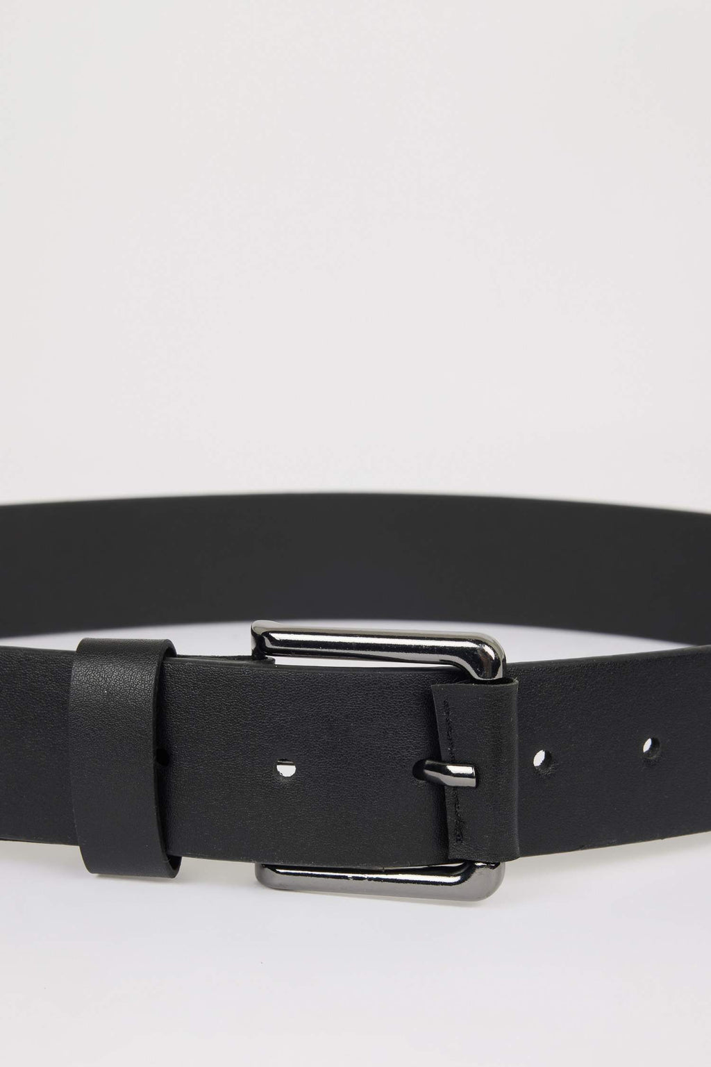Men's Faux Leather Jean Belt