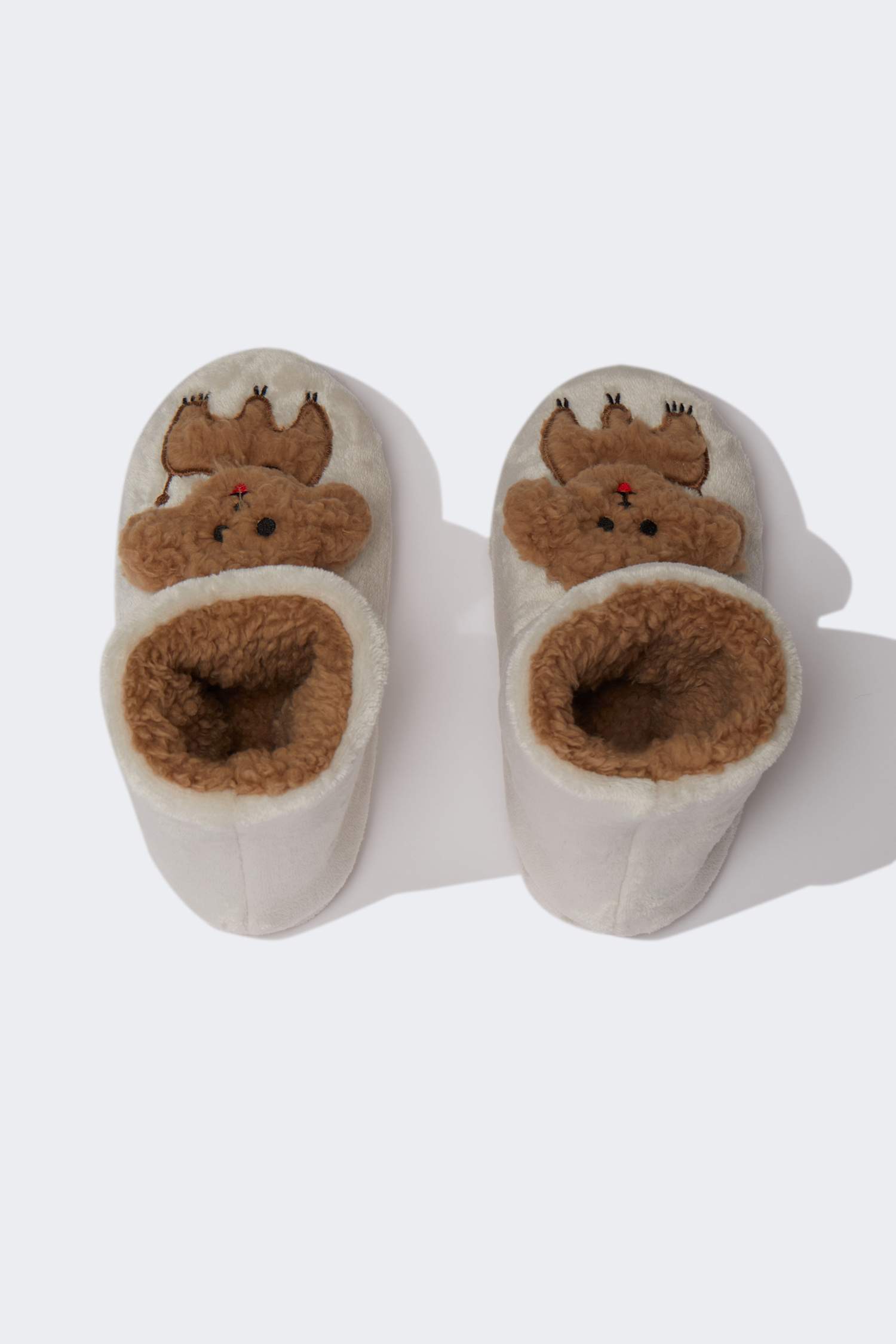 Girls Dog-Themed Flat-Sole Home Boots
