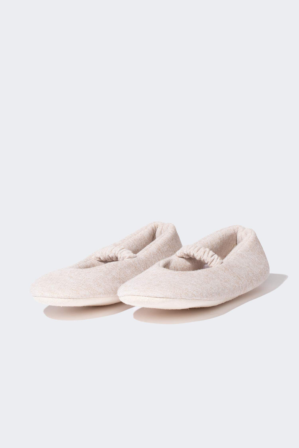Girls Ballerina-Look Flat Sole Slippers