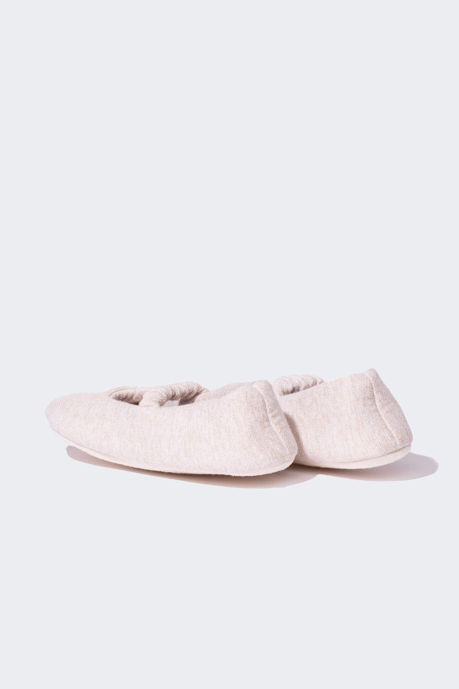 Girls Ballerina-Look Flat Sole Slippers