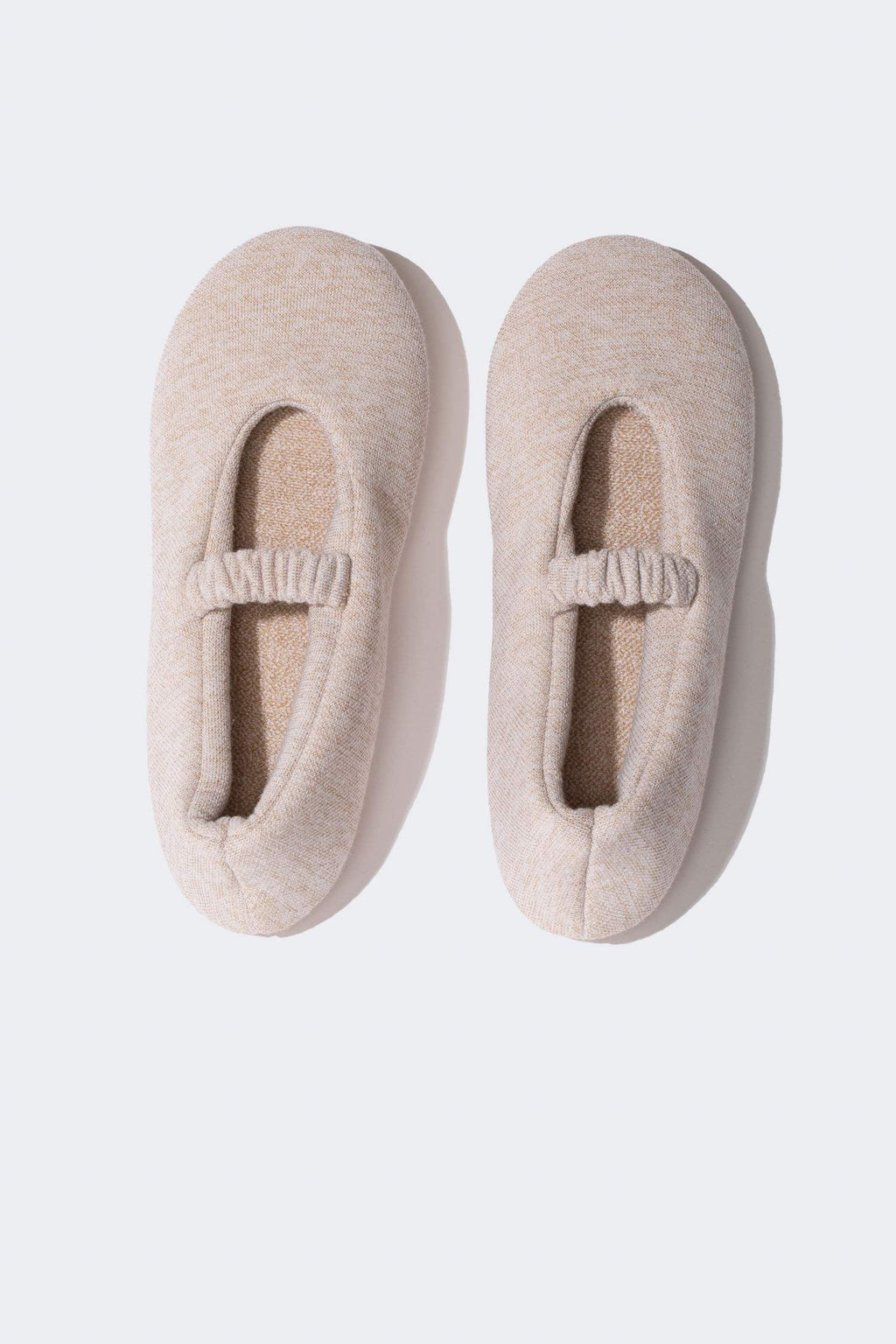 Girls Ballerina-Look Flat Sole Slippers