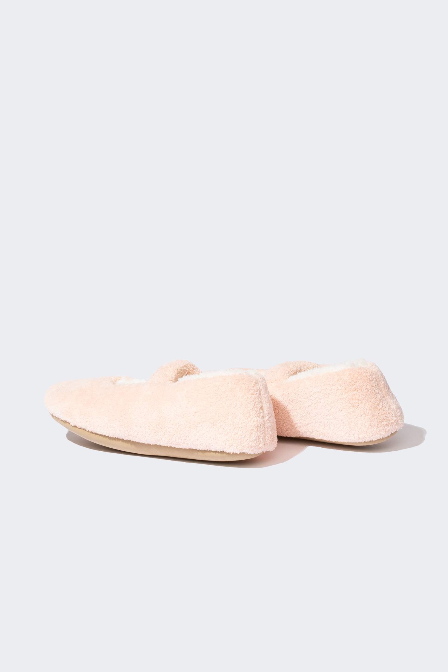 Girls Ballerina-Look Flat Sole Slippers