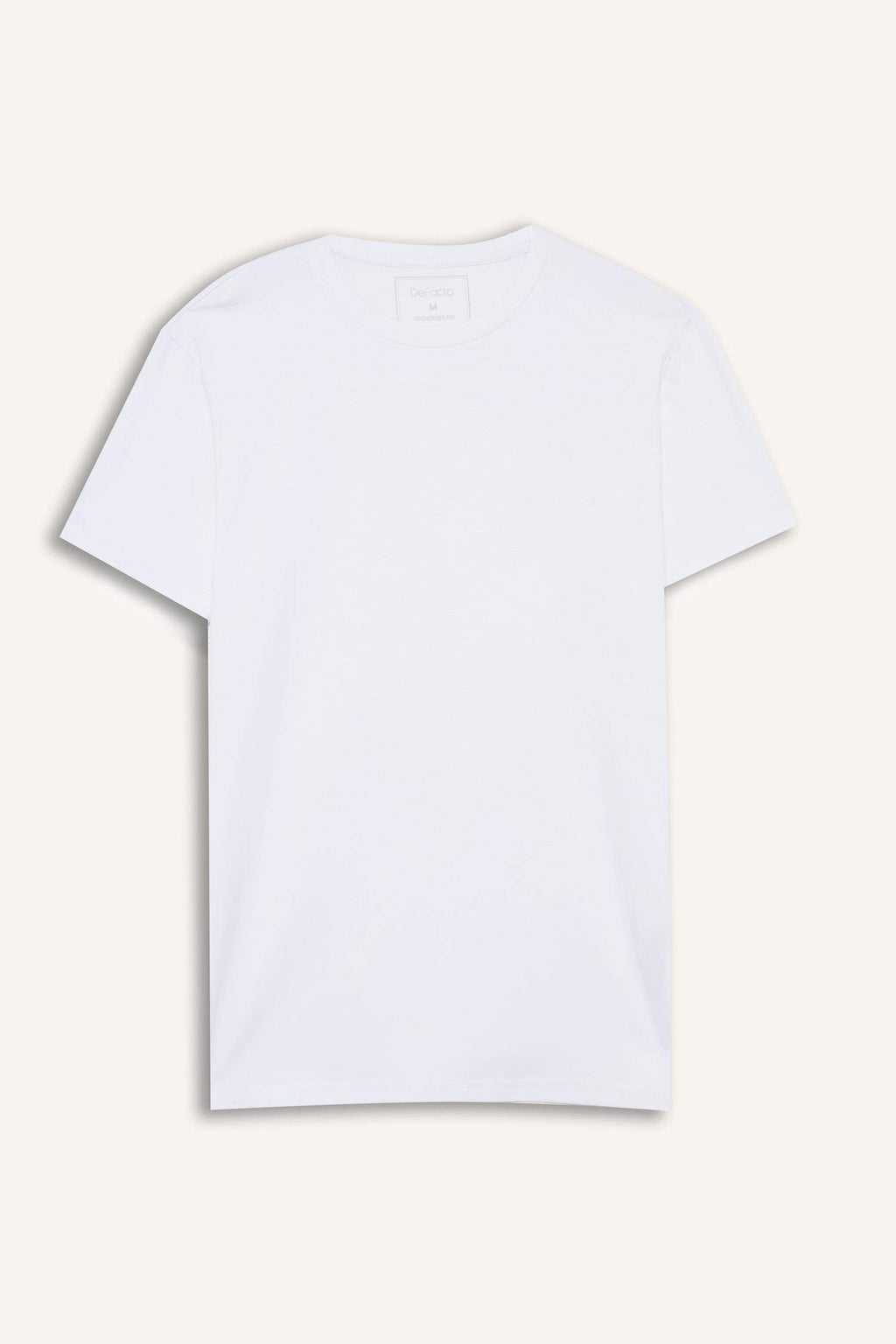 Slim Fit Slim Cut Crew Neck Top