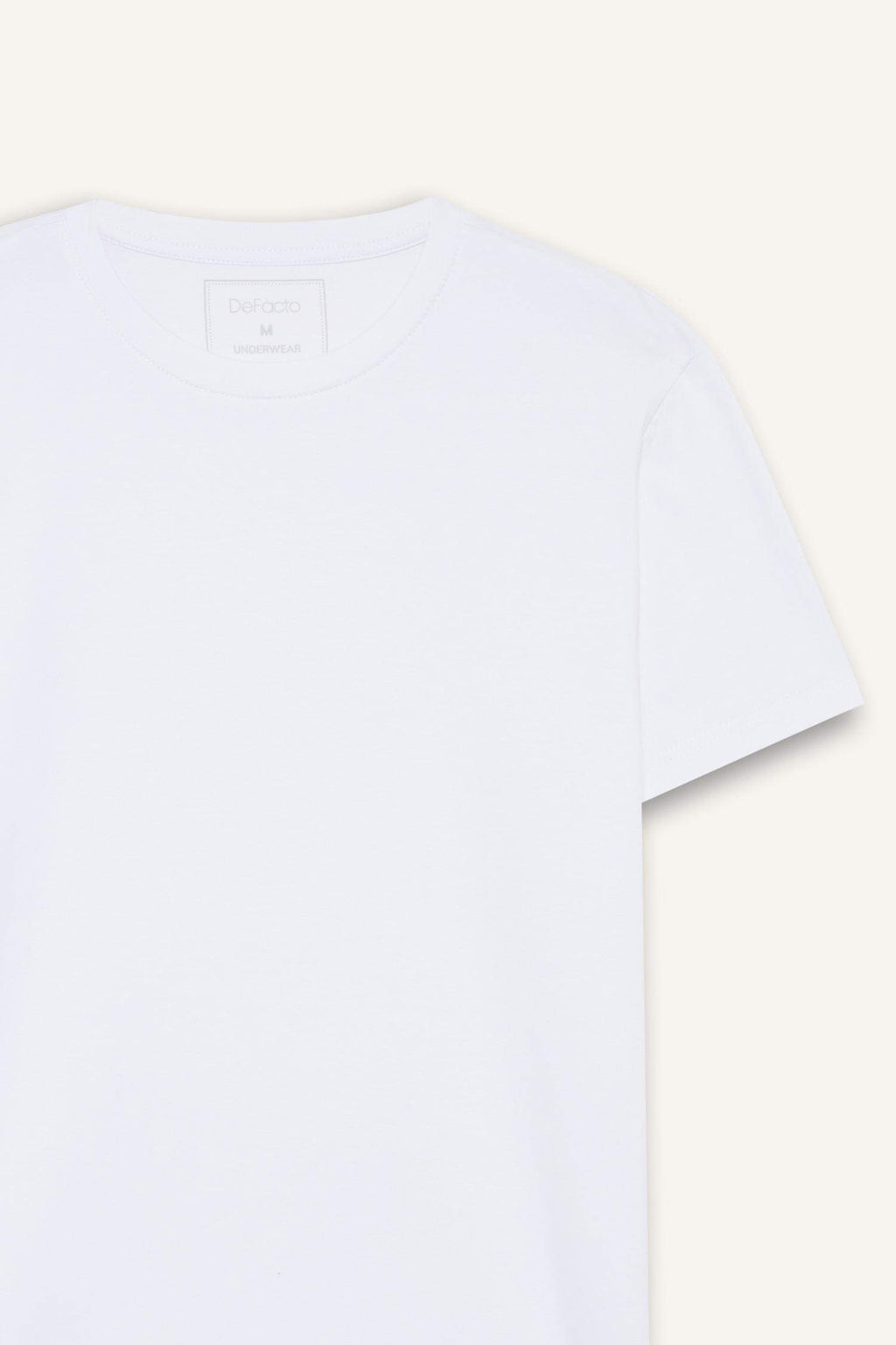 Slim Fit Slim Cut Crew Neck Top