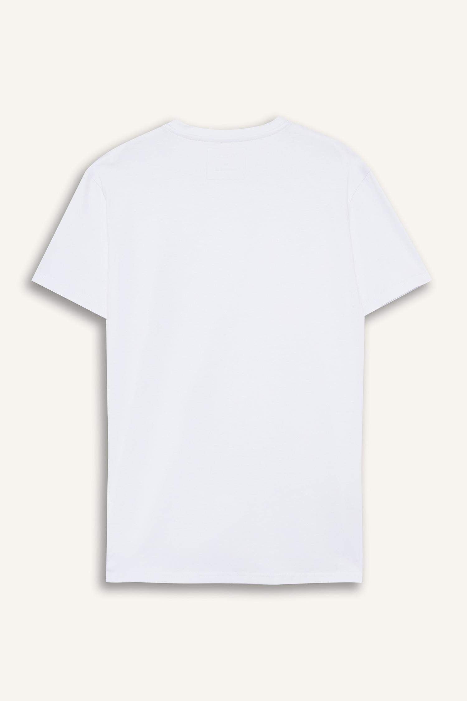 Slim Fit Slim Cut Crew Neck Top