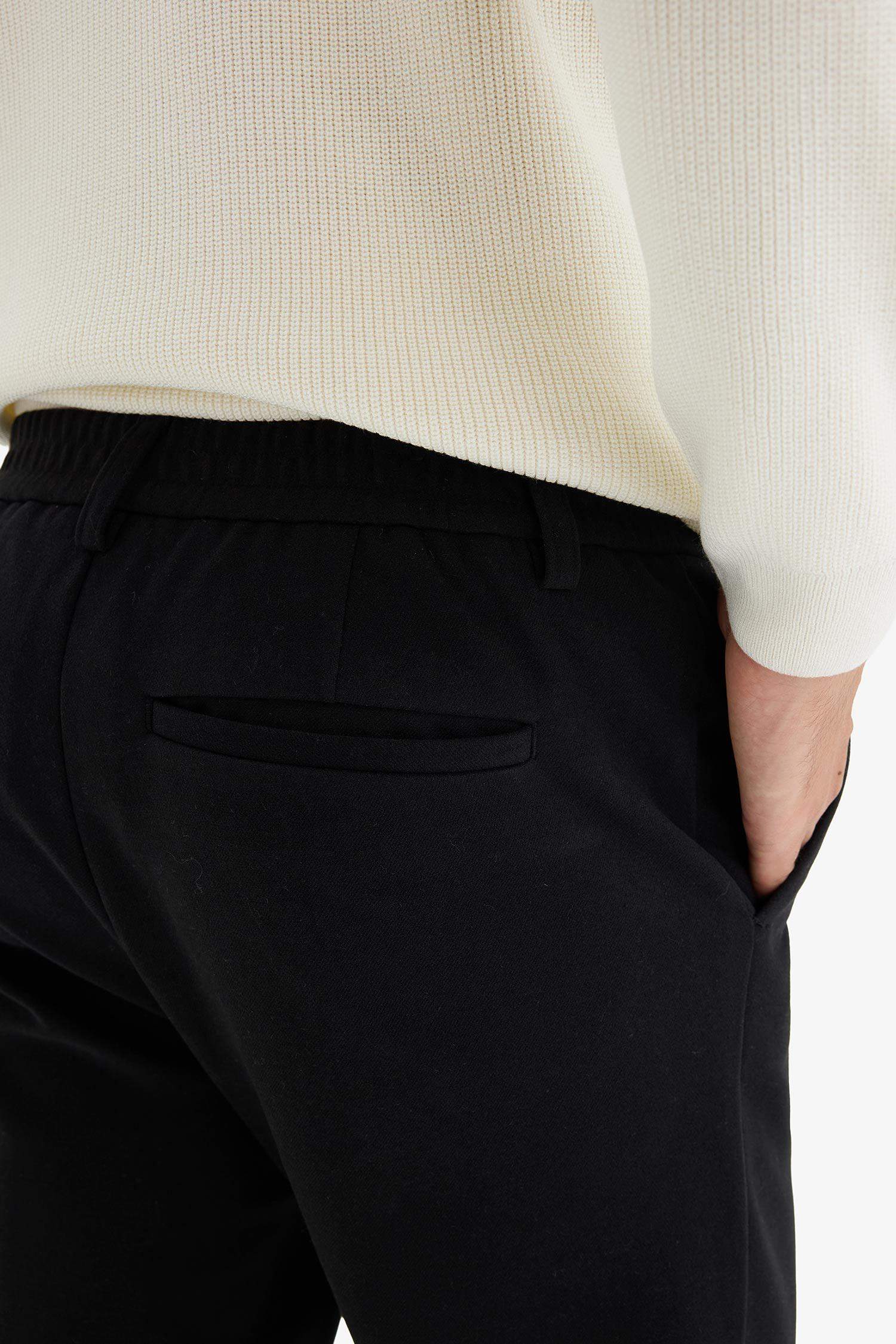 Tailored Regular Fit Straight Leg Trousers