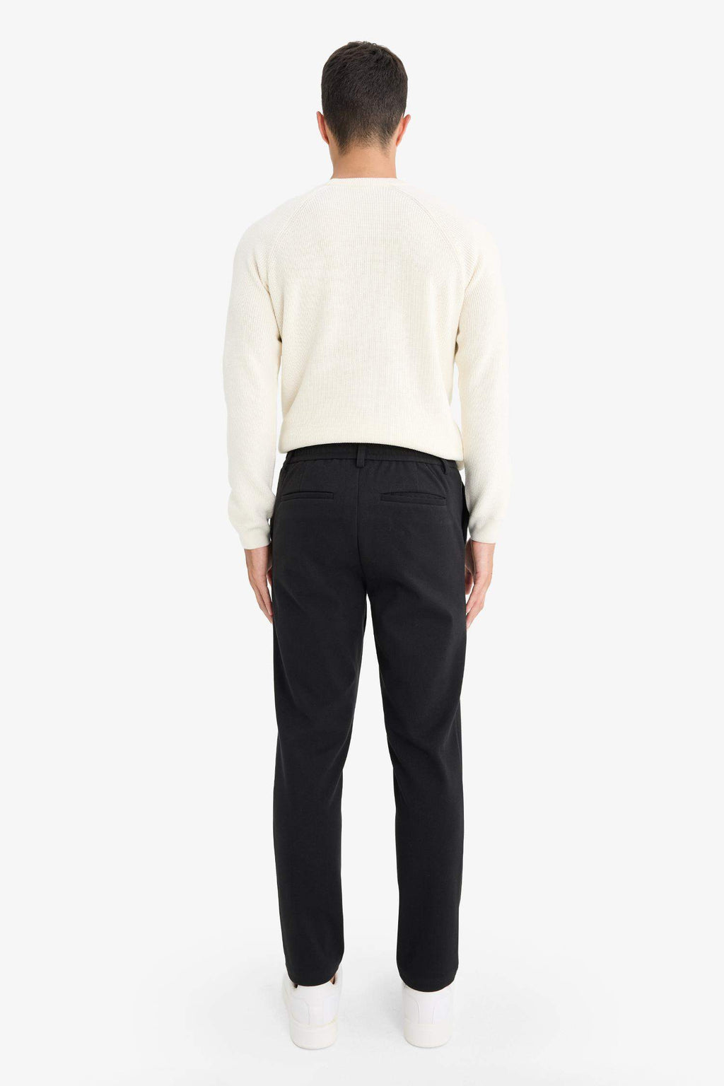 Tailored Regular Fit Straight Leg Trousers