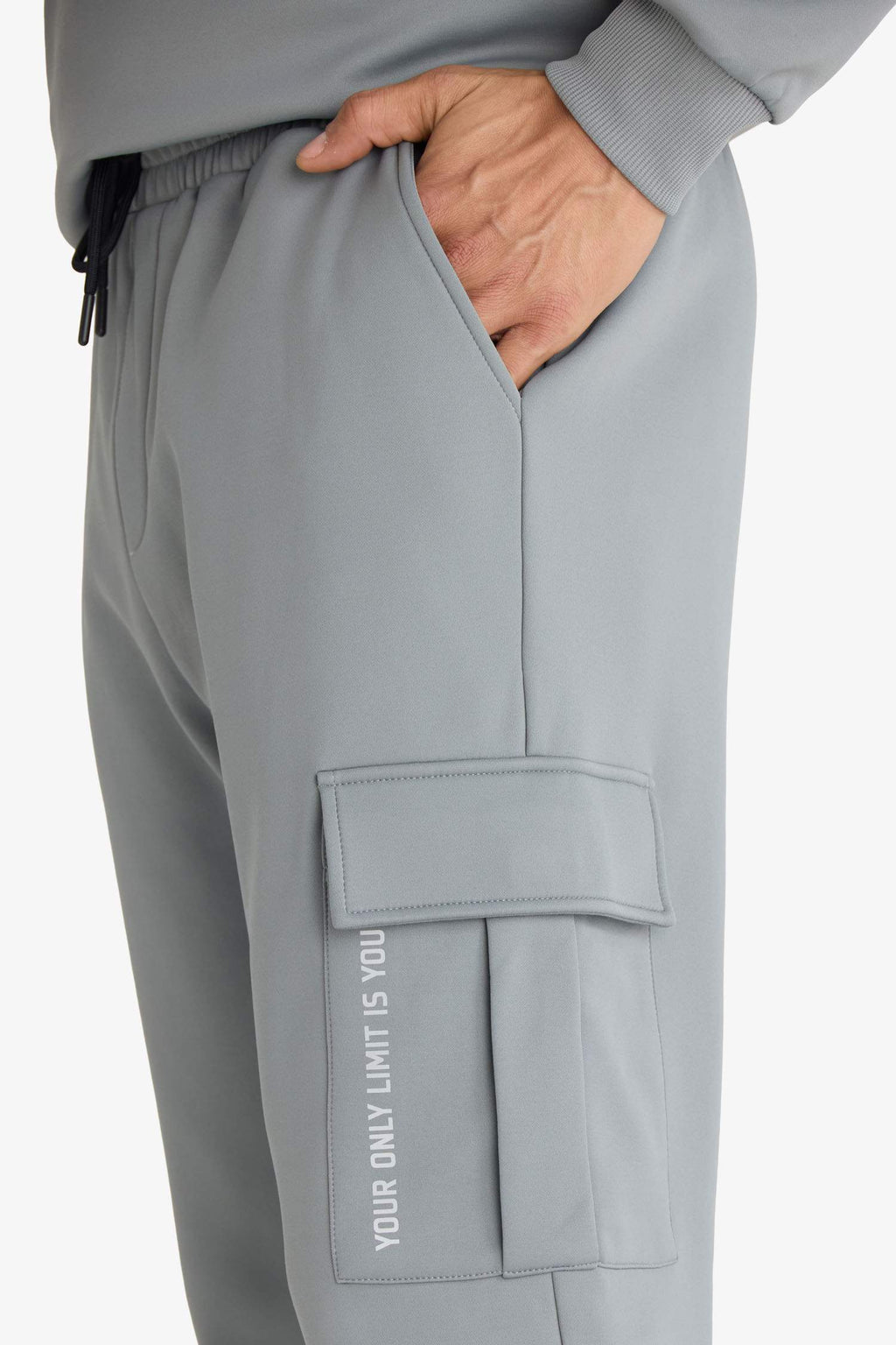 Standard Fit Three-Pocket Athletic Jogger Sweatpants