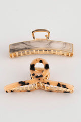 2-Pack Leopard Patterned Latch Buckle
