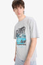 100% Cotton Boxy Fit Crew Neck Printed Short Sleeve T-Shirt