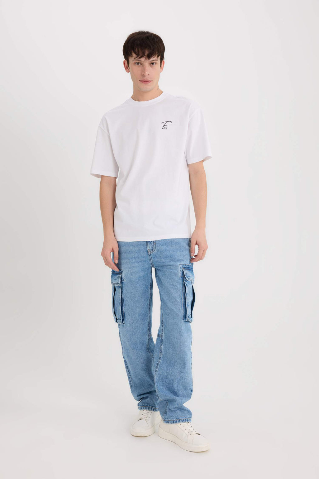 Comfort Fit Crew Neck Printed T-Shirt