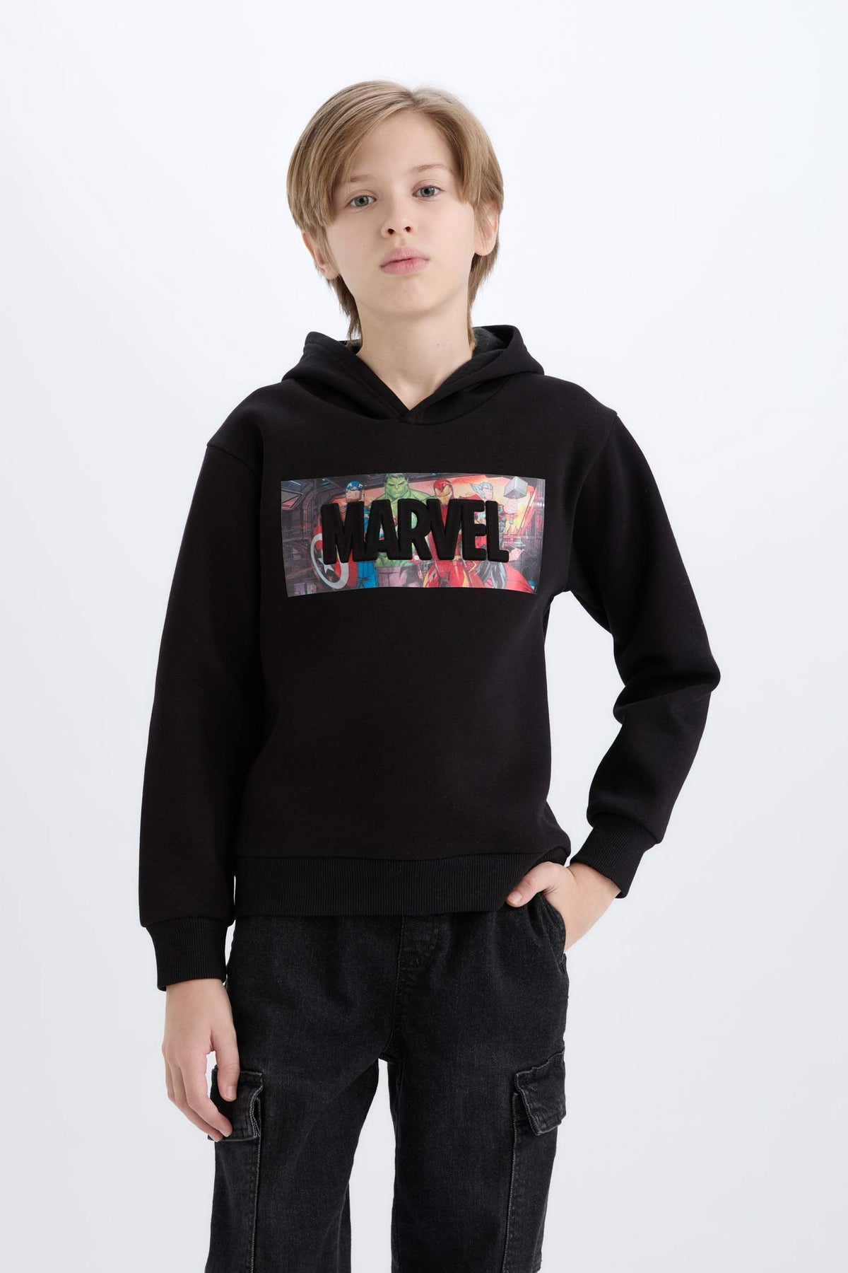 Boys Marvel Avengers Hooded Sweatshirt