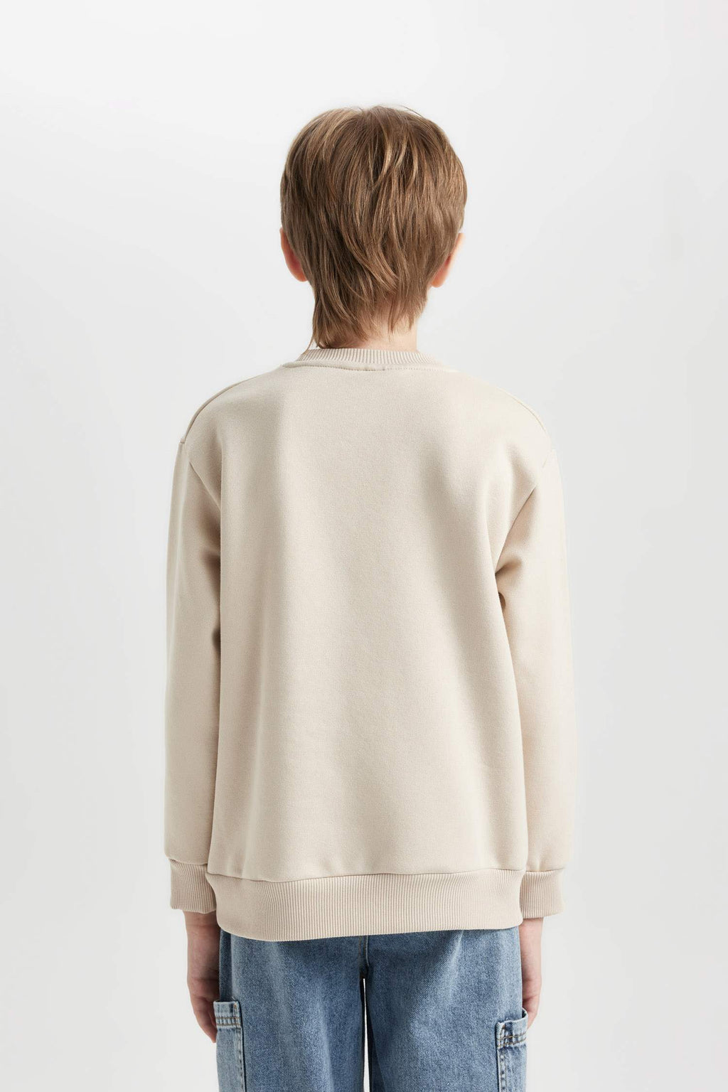 Boys Marvel Comics Crew Neck Sweatshirt