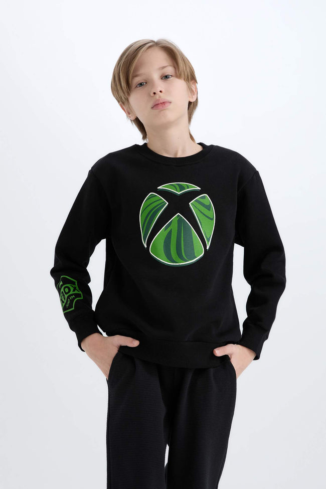 Boys Xbox Crew Neck Sweatshirt Hover Image