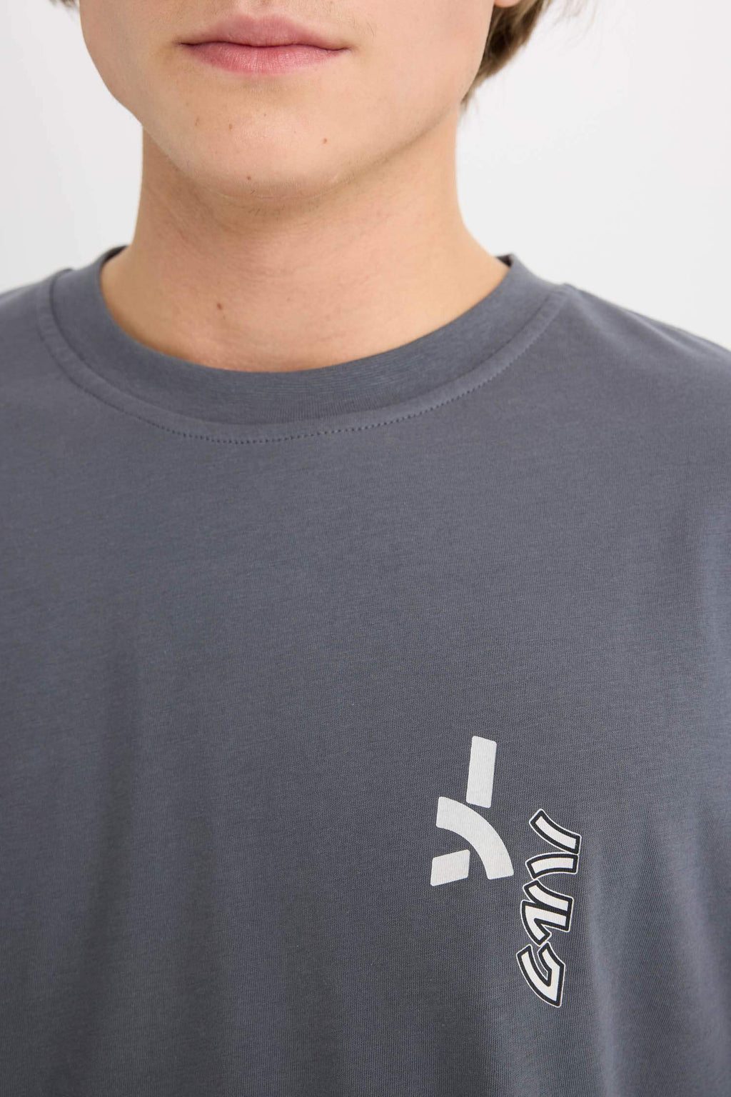 100% Cotton Marvel Boxy Fit Crew Neck Back Printed Short Sleeve T-Shirt